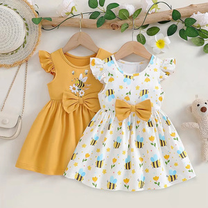Fabbrica di Foshan OEM ODM, Abiti Casual per Bambine con Logo Personalizzato, <span class=keywords><strong>Abbigliamento</strong></span> per Bambini, Vestiti per Ragazze - Product Image 1