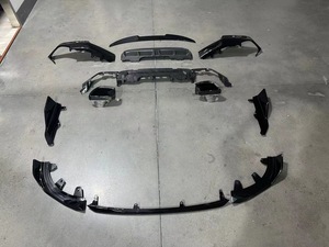 Kits de carrocería de parachoques de coche Conversión de estiramiento facial divisores delanteros difusor de labios alerón para <span class=keywords><strong>BMW</strong></span> 2 series G42 <span class=keywords><strong>240i</strong></span> Aero kits - Product Image 3