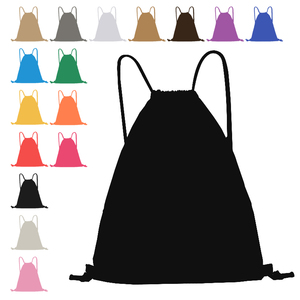 Mochilas de Gimnasio Personalizadas con Cordón, de Poliéster, Resistentes al Agua, Reutilizables, Promocionales, con Logotipo Personalizado - Product Image 2