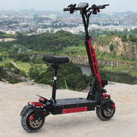 Pneu moteur 10 pouces 2 roues rapide coup de pied pliable adultes E Scooters électriques