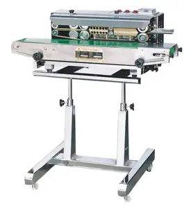 SF150LD Professional Supplier continuous Plastic bag Heat Sealing Machine band sealer Mult-Functional Film Sealer
