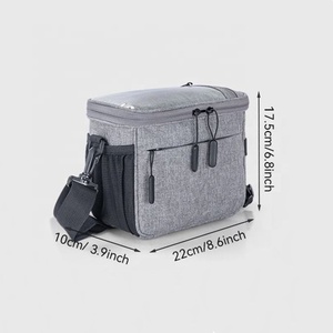 Custom Waterproof Bike Handlebar Bag Bike Frame Bag with Shoulder Strap Bike <b>Storage</b> Bag <b>for</b> Men Women - Product Image 2