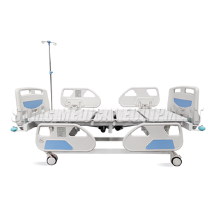 Tempat tidur listrik ICU Premium dengan CPR satu SENTUH & sistem pengaman peredam - Product Image 2