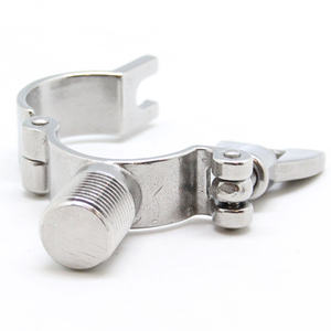 Yüksek kaliteli SS304 paslanmaz çelik boru kelepçesi 1/2 "-6" konu çubuk G1/2 "pürüzsüz yüzey boru askıları/olta tutucular adedi 1 parça - Product Image 6