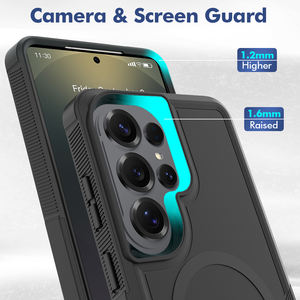 Nouvelle <span class=keywords><strong>coque</strong></span> de protection <span class=keywords><strong>Samsung</strong></span> S26 avec dos antichoc en TPU PC hybride 2 en 1, <span class=keywords><strong>coque</strong></span> de téléphone portable magnétique avec charge sans fil - Product Image 5