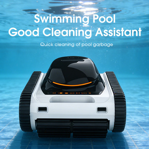 Robot nettoyeur de piscine de haute qualité, certifié CE, nettoyeur automatique, outil de nettoyage robotique mural pour piscines AC600 - Product Image 5