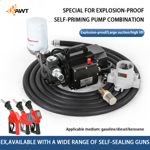 <span class=keywords><strong>Pompe</strong></span> à carburant portable Cavitt 220 V 500 W, <span class=keywords><strong>pompe</strong></span> à <span class=keywords><strong>essence</strong></span> sans balais auto-amorçante antidéflagrante avec <span class=keywords><strong>pistolet</strong></span> auto-étanche - Product Image 2
