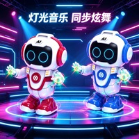 Robot intelligent d'éducation précoce pour enfants, avec lumière, musique, danse et jouets interactifs