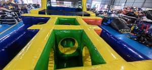 Circuito <span class=keywords><strong>de</strong></span> obstáculos inflable comercial grande para adultos, casa <span class=keywords><strong>de</strong></span> brinco al aire libre - Product Image 4