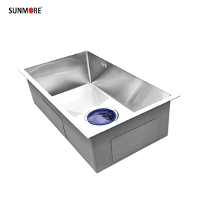 Évier de cuisine encastré à cuve unique de haute qualité en acier inoxydable 304, s'intègre parfaitement aux cuisines modernes - Product Image 5