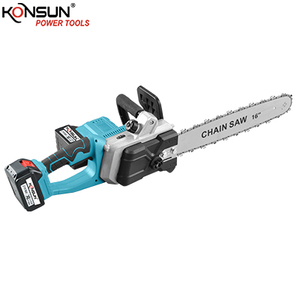 Tronçonneuse sans fil professionnelle KONSUN 42V, barre et chaîne de 16 pouces, outil lithium haute puissance, personnalisable OEM - Product Image 2