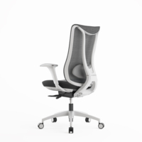 SITSTAR Chaise de bureau ergonomique pivotante en maille avec accoudoirs 4D en PU, pour le travail et les projets de mobilier de bureau