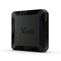 X96Q Original Allwinner H313 Android 10 TV Box WiFi Interaction vocale Prise en charge multilingue HD Smart 8GB/16GB Garantie 1 an