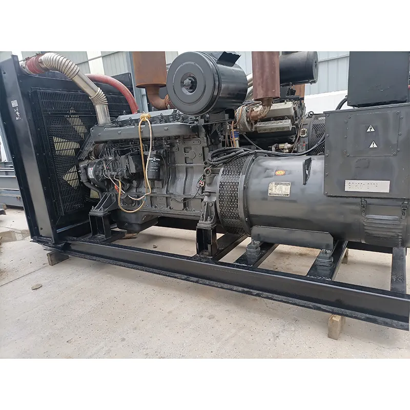 Venta caliente 400 Kva generador diesel Shanghai con 24V DC Arranque eléctrico Dongfeng Motor diésel Generadores diésel silenciosos