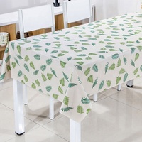 RNPT étanche à l'huile résistant aux taches nappe en plastique pvc pour la fête de vacances aquarelle imprimé PW94-TR313-1-2
