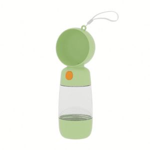 Gobelet à eau pour animaux de compagnie en silicone à double usage intérieur/extérieur 550 ml Trois couleurs en stock - Product Image 1