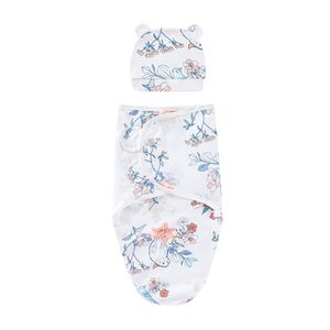 Mantas con capucha para bebé recién <span class=keywords><strong>nacido</strong></span> de alta calidad, sacos para bebé recién <span class=keywords><strong>nacido</strong></span> empacados a rayas, manta fina para bebé - Product Image 6