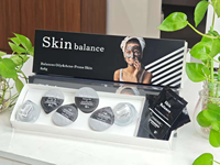 GlowSkin Black Kit Capsules de CO2 Rajeunissement de la peau Spa Nettoyage en profondeur Capsules d'oxygénation à bulles d'oxygène Co2 Pods