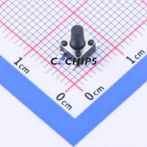 YTS-C015-2I Tactile Switch SMD-4P,4.5x4.5mm Switch Single Pole Single Throw Round Button 2.6N Vertical Mount - Product Image 1