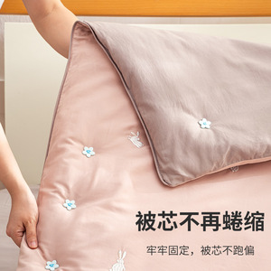 Flower Shaped Quilt Fastener Needle Free Soft Silicone For <b>Thick</b> Thin <b>Blanket</b> Home Dormitory Use Invisible Anti Running - Product Image 4