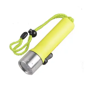 ABS plastic AA battery under water scuba professional diving led flashlight torch