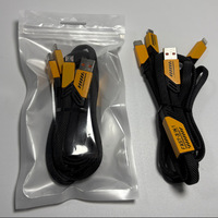 Cable de Datos Tipo C TPE Tres en Uno de 240W con Blindaje Trenzado, Carga Rápida de 5A y Conductor de Cobre Estañado para iPhone