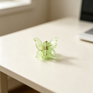 Horquilla para el pelo de niña con diseño de mariposa pequeña, estilo dulce y colorido, a la moda y con personalidad, 2026, joyería al por mayor - Product Image 5