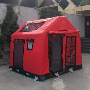 Высокое качество холодная погода надувной дом кемпинг надувной воздушный палатка