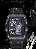 Nouvelle montre tendance en vente flash, montre étanche de haute qualité pour hommes, montres à quartz de luxe