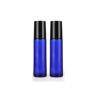 Mejor venta de color ámbar 10ml rollo de vidrio bottlewith Bola de rodillo
