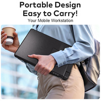 OEM ODM Écran double pour ordinateur portable 15,3 pouces, écran pliable 1200P LCD, travail mobile, plug and play