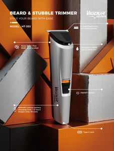 Kit di Cura Maschile 16 in 1, Set Professionale Multifunzionale <span class=keywords><strong>per</strong></span> Tagliare Peli del Corpo, Regolare <span class=keywords><strong>Barba</strong></span> e Naso, Rasoio <span class=keywords><strong>per</strong></span> Uomo - Product Image 2