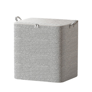 Sac de rangement pour vêtements 110L 150L gris rectangulaire, anti-humidité, pour déménagement et usage domestique - Product Image 5