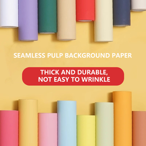 Papier de <span class=keywords><strong>fond</strong></span> blanc monochrome de grande taille 2.72*11m pour <span class=keywords><strong>studio</strong></span> de photographie arrière-plans de <span class=keywords><strong>studio</strong></span> de haute qualité - Product Image 3