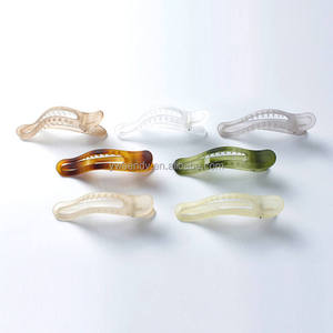 Hoge Kwaliteit Transparante Matte Eenvoudige Plastic Haarspelden Clips Groothandel Vrouwen Meisjes Haaraccessoires Haarband Hoofdtooi Feest - Product Image 2