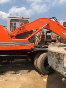 Excavateur sur pneus Hitachi Ex100 d'occasion à vendre Excavateur à roues Hitachi Ex100 Ex100wd de fabrication japonaise à vendre - Product Image 4