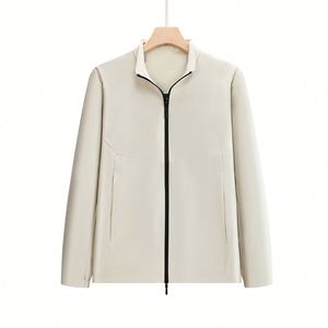 Veste coupe-vent légère pour homme, de haute qualité, décontractée, sportive, à capuche, personnalisable avec logo, vente en gros - Product Image 2