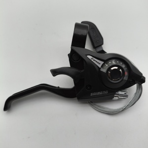 SAIMENG 3x8 24 Velocidades, Juego <span class=keywords><strong>de</strong></span> Palancas <span class=keywords><strong>de</strong></span> Freno y Cambio Integradas para Bicicleta <span class=keywords><strong>de</strong></span> Montaña MTB, Aleación <span class=keywords><strong>de</strong></span> Aluminio Ligera - Product Image 4