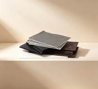 Bloc de papier chocolaté imprimé personnalisé, coussin en papier alimentaire pour bonbons