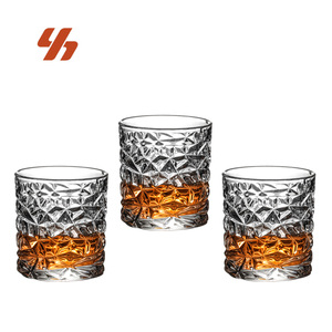 Wholesale ROUND Luxury Crystal Whiskey <strong>Glass</strong> Cup the Home Bar Beer Water and <strong>Party</strong> Hotel Wedding <strong>Glasses</strong> Gift Drinkware - Product Image 1