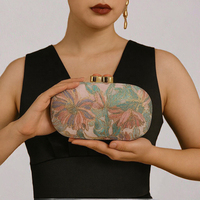 Pochette de jour à fermoir Kiss Lock, brodée de motifs floraux, style ethnique et Cheongsam traditionnel, sac à main exquis pour femme, avec chaînes de mariage