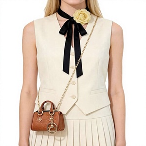 Sac bandoulière mini tendance en cuir PU avec impression numérique, petit sac à main à bandoulière pour femme, sac messager à chaîne unique - Product Image 3