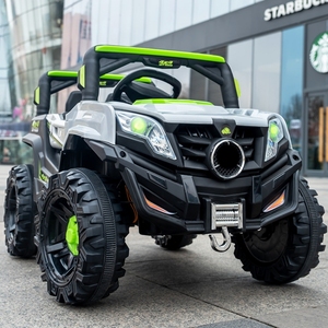 New Model Kids Electric <strong>Car</strong> with 12v <strong>Real</strong> Battery Chargeable 2 Seater Toy <strong>Car</strong> Kids <strong>Remote</strong> Control EVA Wheels Cheap Price Girls - Product Image 2
