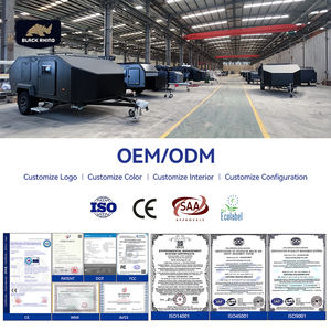 Caravanes de voyage légères extensibles, tout-terrain haute performance, personnalisables, camping-car mobile - Product Image 6