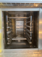 Four à convection à air chaud 5 plateaux pour boulangerie, mini-four rotatif électrique, four vapeur à grille rotative