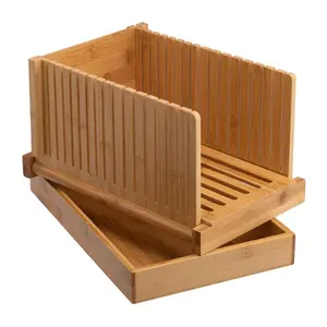 Pão de bambu ajustável, com placa de corte de bambu robusta dobrável para kichen