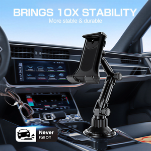 ที่วางแท็บเล็ตในรถยนต์ ที่วางโทรศัพท์มือถือ ที่วางขวดน้ำ สำหรับ <span class=keywords><strong>iPad</strong></span> รองรับสมาร์ทโฟน โทรศัพท์มือถือ แท็บเล็ต 11 นิ้ว - Product Image 3