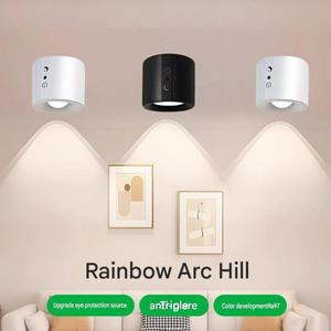 Magnetic LED <b>Wall</b> Lamp Rechargeable 360 Rotatable Touch <b>Dimmable</b> Reading <b>Light</b> Bulk Wholesale Living Room Bedroom - Product Image 2