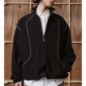 Custom Logo <b>Men's</b> <b>Lightweight</b> Windbreaker <b>Jacket</b> Breathable Outdoor Waterproof with Zipper Closure Casual Style for Spring - Product Image 2