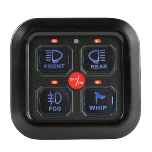 SMART 12 SWITCH Pod Momentary Strobe, Cargador Inalámbrico, Caja de Control de Circuito LED RGB de 12-24V con Material ABS, Control Eléctrico - Product Image 4